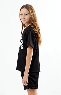 Pacsun Kids Black Mesh Jersey