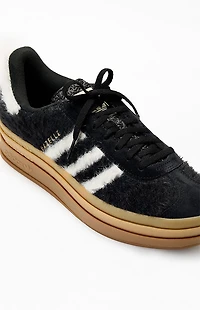 adidas Women's Black & White Gazelle Bold Sneakers