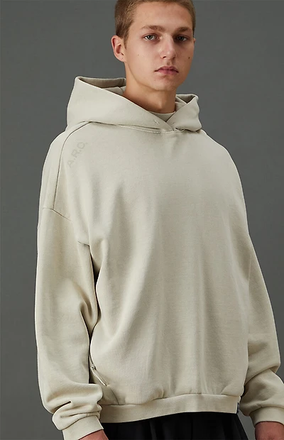 A.R.C. Moonstruck Vintage Wash Heavyweight Oversized Fleece Hoodie
