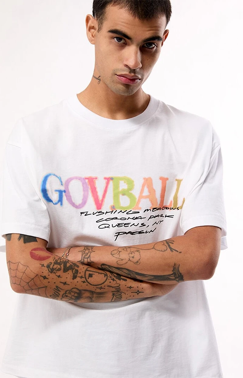 Pacsun x Gov Ball Watercolor T-Shirt