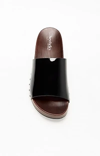 Seychelles Women's Fantasy Patent Leather Slide Sandals