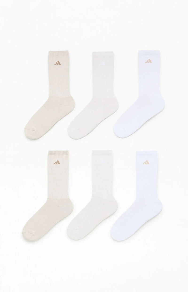 adidas 6 Pack Classic Cushioned Crew Socks