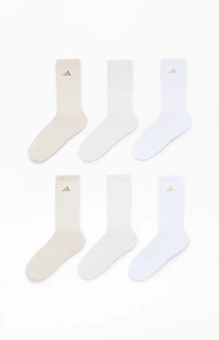 adidas 6 Pack Classic Cushioned Crew Socks