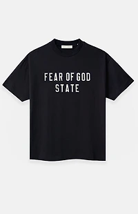 Fear of God ESSENTIALS Jet Black '90s Fit T-Shirt