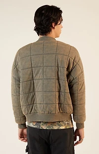Pacsun Quilted Bomber Jacket