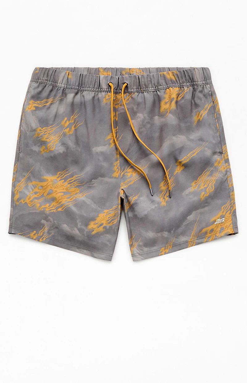 LOST Firestorm 7" Swim Trunks
