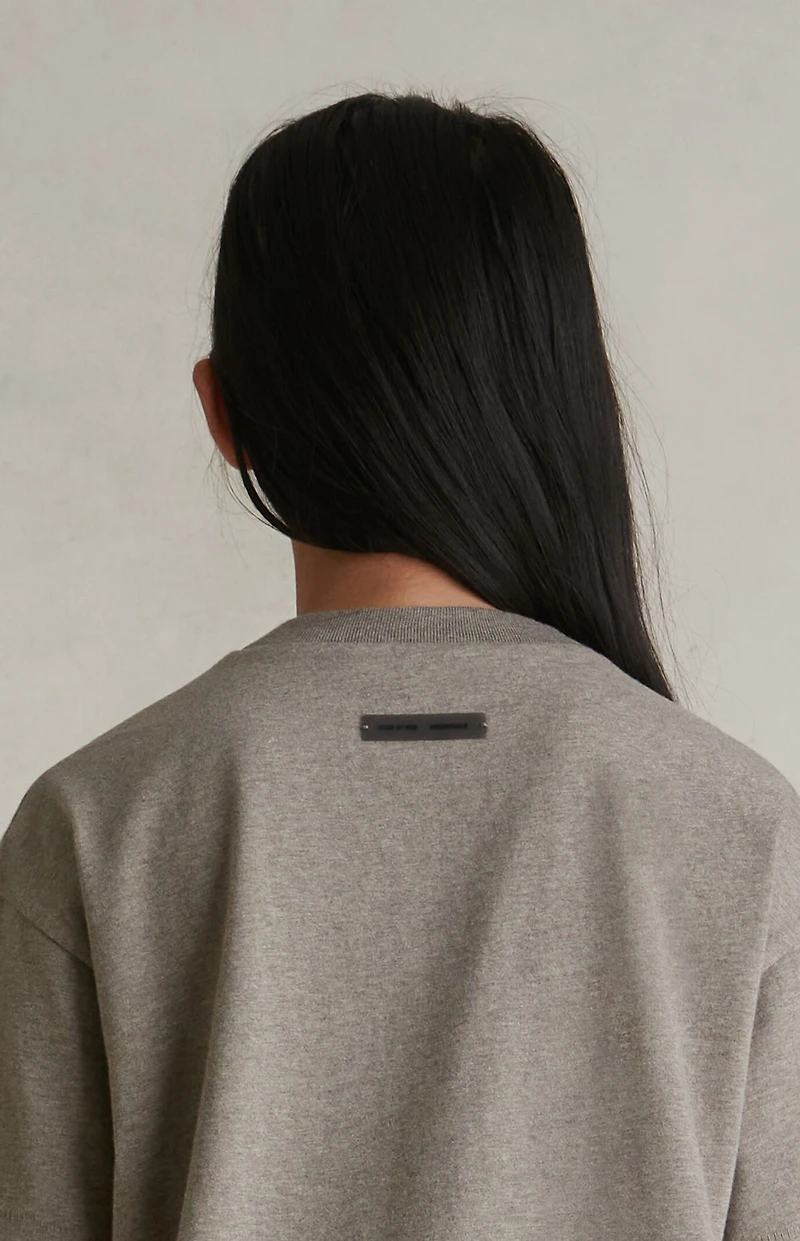 Fear of God ESSENTIALS Kids Homestead Heather Classic Crew Neck T-Shirt
