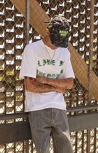 Enemy NYC No Life Distressed Camo Dad Hat