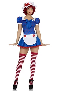 Leg Avenue Darling Rag Doll Costume