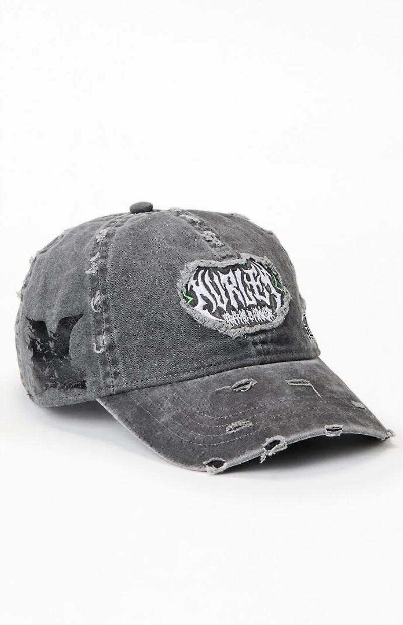 Hurley x Travis Barker Destroyed Strapback Hat