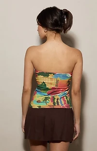 Pacsun Linen Mini Skort
