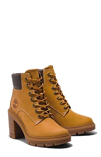 Timberland Women's Wheat Allington Heights Mid Lace-Up Boots