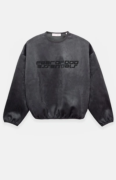 Fear of God ESSENTIALS Iron Gray Crew Neck Sweatshirt