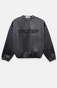 Fear of God ESSENTIALS Iron Gray Crew Neck Sweatshirt