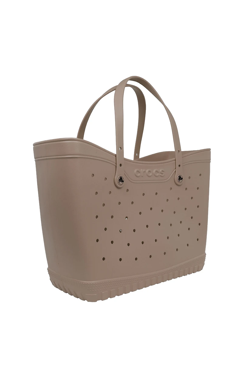 Crocs Taupe Large Classic Tote Bag