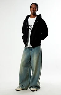 Pacsun Solid Full Zip Hoodie