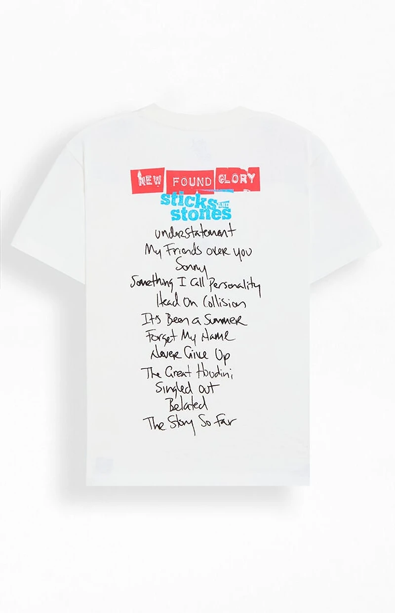 New Found Glory Sticks And Stones T-Shirt