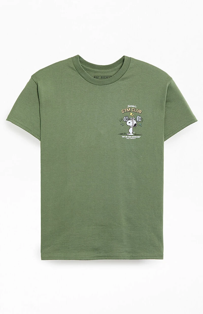 Riot Society Snoopy's Gym Club T-Shirt