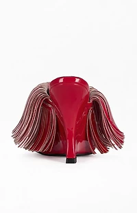 AZALEA WANG Women's Vailyn Red Stiletto Sandals