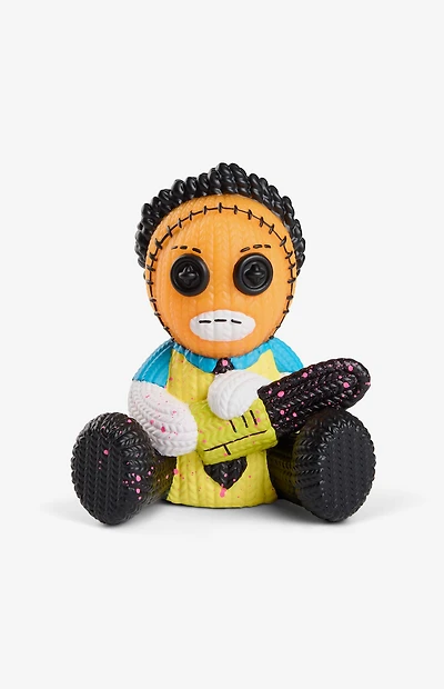 The Texas Chainsaw Massacre Blacklight Leatherface Collector Edition 393 Knit Series Vinyl Figure