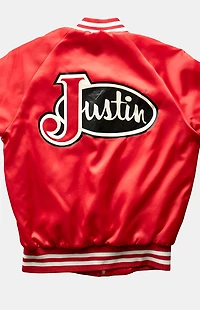 PS VINTAGE '80s Satin Jacket Varsity