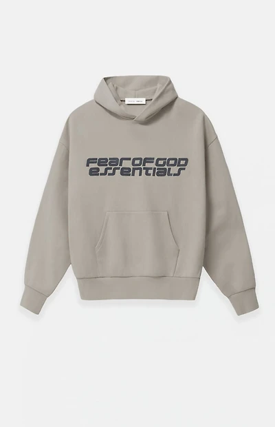 Fear of God ESSENTIALS Smoke Grey '90s Fleece Hoodie