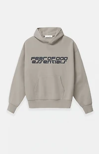 Fear of God ESSENTIALS Smoke Grey '90s Fleece Hoodie