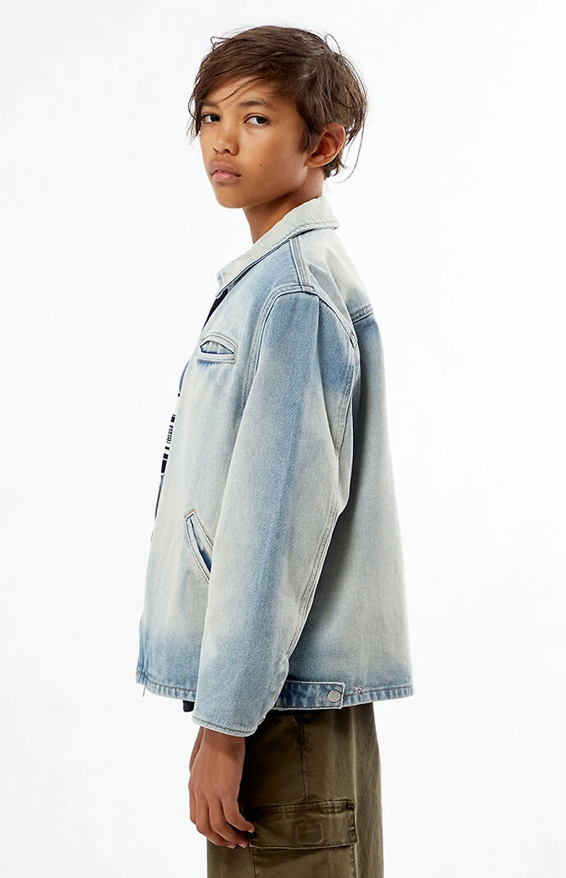 Pacsun Kids Denim Blouson Jacket