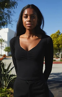 John Galt Charlize Long Sleeve Top