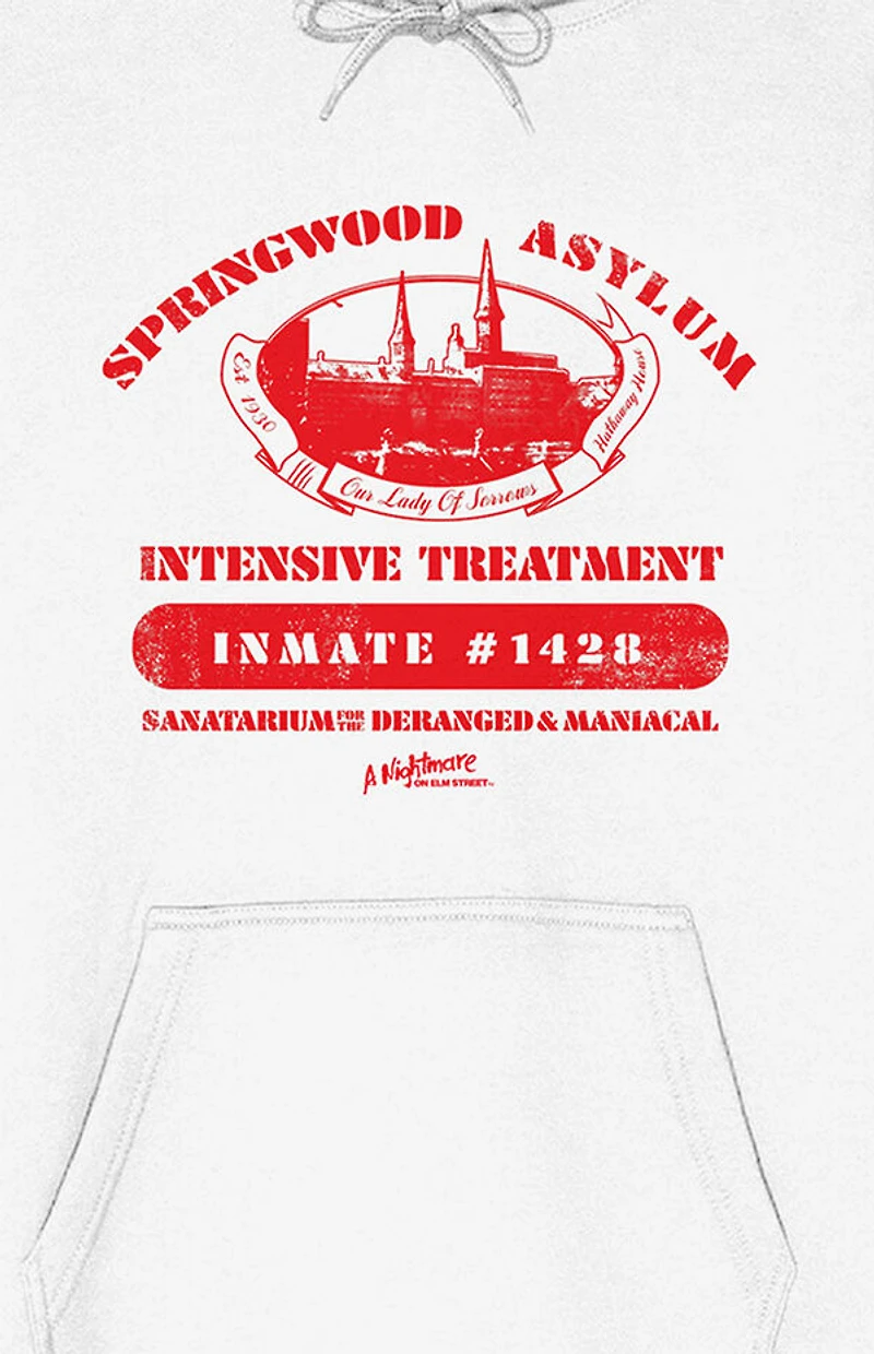 Nightmare On Elm Street Asylum Hoodie