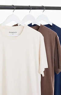 PS Basics 3 Pack Neutral Basic Reece T-Shirts