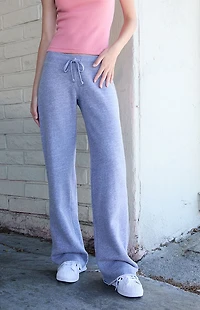 John Galt Light Gray Hilary Yoga Baggy Sweatpants