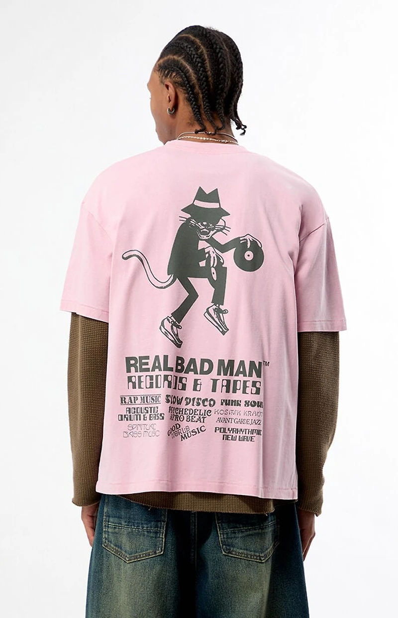 Real Bad Man Records & Tapes T-Shirt