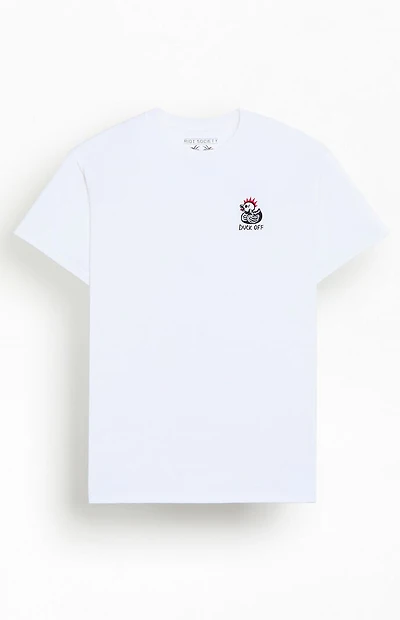 Riot Society Rock Duck Off Embroidered T-Shirt
