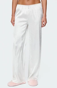 Edikted Izabella Satin Effect Pants