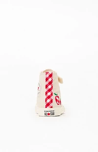 Converse Kids Chuck Taylor Apple Checkered All Star Easy On High Top Shoes