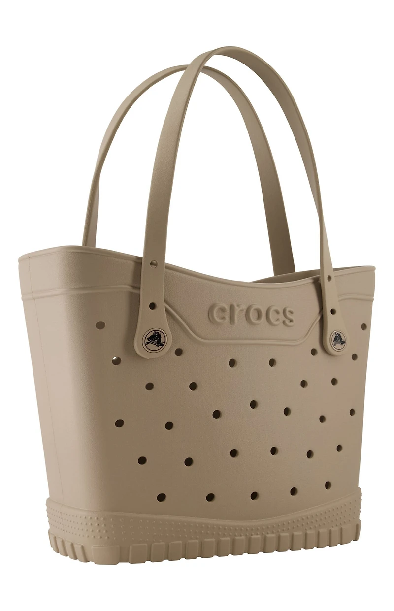 Crocs Taupe Medium Classic Tote Bag