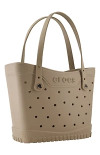 Crocs Taupe Medium Classic Tote Bag