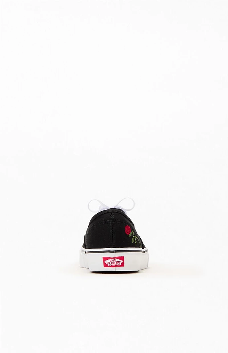 Vans Black Rose Authentic Shoes