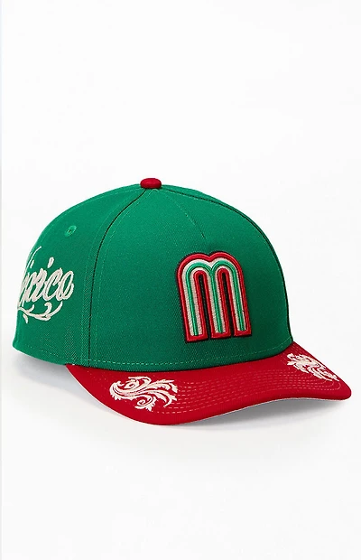 New Era Mexico 9FORTY A-Frame Wordmark Snapback Hat