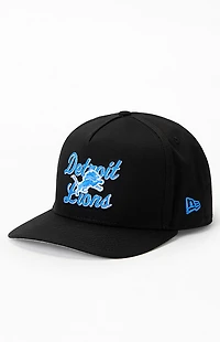 New Era Detroit Lions 9FIFTY Chainstitch Snapback Hat