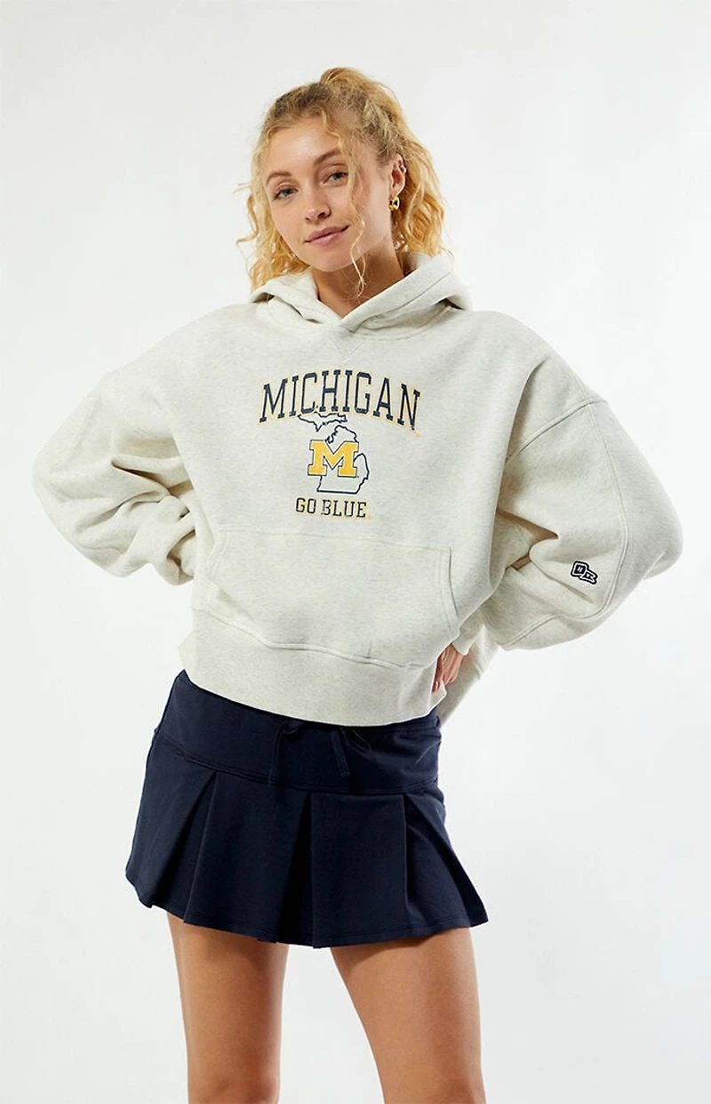 HYPE & VICE Michigan Wolverines Weekender Hoodie