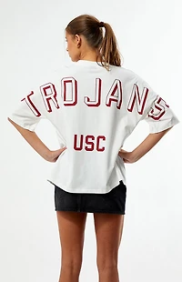 HYPE & VICE USC Trojans Football Oversized T-Shirt