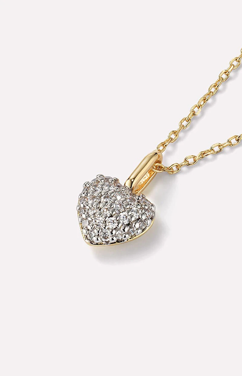 Ana Luisa Ellery Gold Heart Necklace