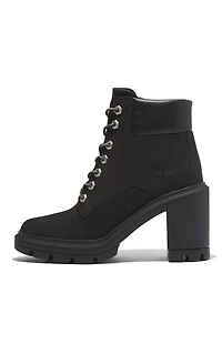 Timberland Women's Black Allington Heights Mid Lace-Up Boots