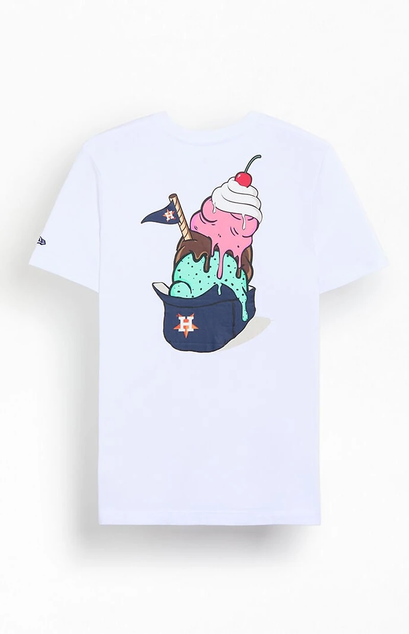 New Era Houston Astros Ice Cream T-Shirt