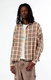 Pacsun Reed Long Sleeve Plaid Shirt