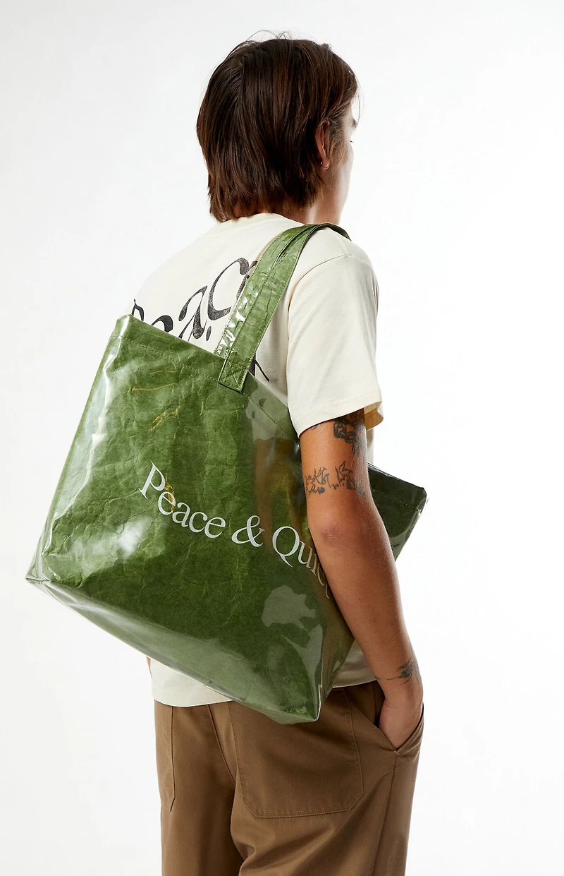 MUSEUM OF PEACE & QUIET Wordmark PVC Tote Bag