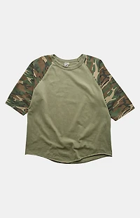PS VINTAGE '90s Camo Baseball Top
