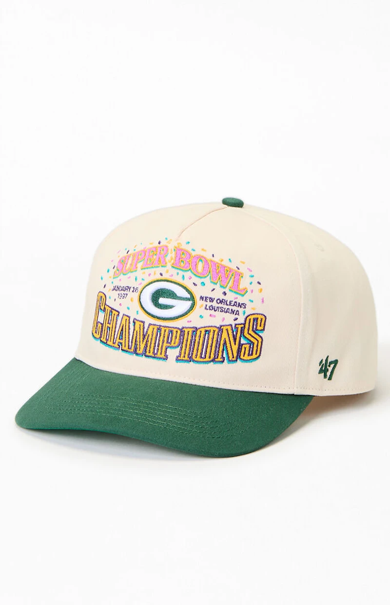 47 Brand Super Bowl 1997 Champions Green Bay Packers Snapback Hat